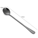 Stainless Steel Long Handle Coffee Tea Spoons Stirring Ice Spoon Home Tablewa