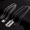 Women Men Party Jewelry Punk Choker Chain Necklace Collar Key Lock Pendant