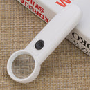 Portable Handheld 15X Illuminated Magnifier Magnifying Glass Lens with 2LED Lamp