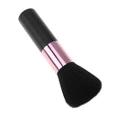 Three Kinds of Color Flat Head Loose Powder Brush for Women (Black)-173733.02