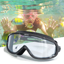 Swimming Glasses Waterproof Anti-fog Adults Swim Diving Goggles (Black) Newly