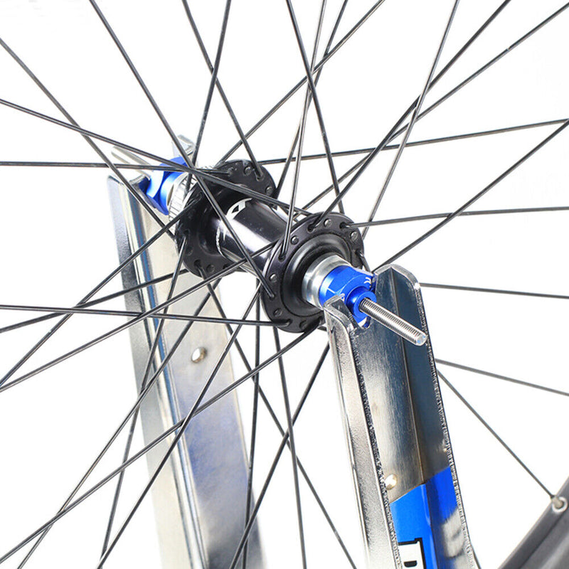 RISK Bike Wheel Thru Axle Adapter Bicycle Wheel Repair Truing Stand Platform
