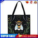 Bee Printed Shoulder Shopping Bag Casual Large Tote Handbag (40*40cm) E