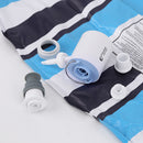 Mini Air Pump 1300mAh Rechargeable Air Pump Quick Inflate Deflate (Blue) Newly