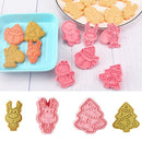 Cartoon Cake Mould Cookies Cutter Baking & Pastry Tools Christmas Biscuit Mold