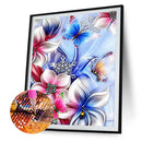 Flower Butterfly 5D DIY Full Drill Rhinestones Diamond Painting Embroidery