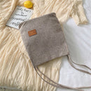 Women's Sling Bag Casual Shoulder Bags Flax Cloth Handbags Bags Ladies Pouch
