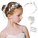 Hair Garland Girls Wedding Headband for Birthday Protagonist Prom Performance