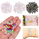 Bracelet Handmade Material Letter Beads Alphabet Digital Jewelry Making