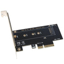 SSU EM2-5001 PCI-E 3.0 X4 to NVMe M.2 NGFF M Key SSD Riser Expansion Card