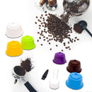 6pcs Refillable Coffee Capsules Filters Baskets for Dolce Gusto Cafe Tools