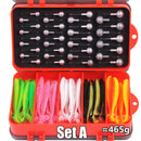 #A Tackle Boxes Crank Jig Head Hook Soft Bait Suit Box for Bass Trout Fishing Ge