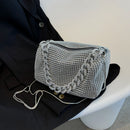 Fashion Diamonds Shoulder Bags Women Shiny Rhinestones Chain Crossbody Totes