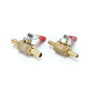 Full Port Inline Brass Water Air Gas Fuel Line Shut-off Ball Valve Q2Y2 W6E6