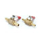 Full Port Inline Brass Water Air Gas Fuel Line Shut-off Ball Valve Q2Y2 W6E6