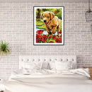 #A 5D DIY Diamond Painting Kits Animal Full Round Drill Wall Decor Art Crafts Se