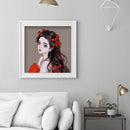Full Cross Stitch 11CT DIY Princess on the Run Printed Embroidery Decoration Set