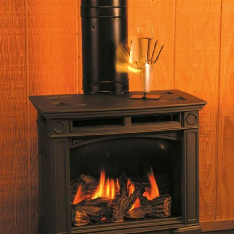 Decoration Stove Top Fan Burning Stove Heat Powered Fan Fireplace Fan