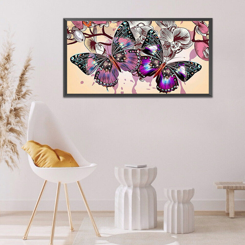 Diamond Painting 5D Butterfly DIY Full Round Drill Mosaic Picture Crafts Ar