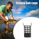 Hollow Fishing Bait Cage Lure Feeder Holder Carp Portable Fishing Tackle Tool