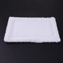 Plush Pet Hamster Cushion Mat Squirrel Warm Blanket Guinea Pig Bed(White) Newly