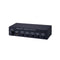 2-IN-4-OUT Amplifier/Speaker Splitter Stereo Audio Switcher Box Selector + Amp