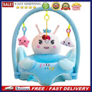 Baby Sofa Support Seat Cover Plush Learning To Sit Chair with Rod No Filler T