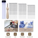 Felting Needles Set with Handle Wool Felt Tool Felting Beginner Kit Mixed DIY~