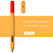 Stylus Protective Cover Non-slip Sweat-proof Tablet Pen Protector (Orange) Newly