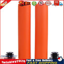 Bike Grips UltraLight Silicone Material Handlebar MTB Bicycle Grip(Orange) Newly