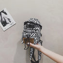 Retro Women Casual Animal Pattern Printing Small Shoulder Chest Bag Ladies Purse