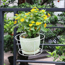 Decor Window Sill Guardrail Planter Pot Stand Balcony Hanging Flower Pot Rack