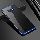 Ahomi Phone Case Crystal Clear Plating Bumper Soft TPU Rubber Case Cover Fits