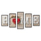 Full Cross Stitch 11CT Cotton Thread DIY 5 Panels HOME Handmade Stamped Decor