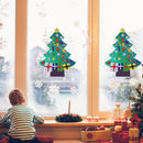 DIY Diamond Painting Christmas Tree Shape Wall Stickers Window Decals Xmas Decor