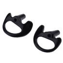 Soft Ear Bud for Covert Acoustic Tube Earpiece for Two-way Radio(Black M) Newly