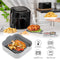 Air Fryer Liner Food Reusable Air Fryer Basket Replacement of Parchments