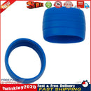 1Pair Silicone Fixed Gear Road Bike Handlebar Tape Fixing Ring Loop (Blue) Newly