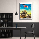 DIY Diamond Painting Kits Independence Day Soldier Full Round Drill Rhinest