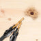 Woodworking Hex Shank Drill Bit Countersunk Bits Titanium Plated Chamfering