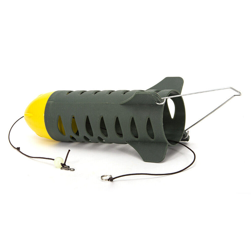 Bait Cage Trap Basket Lure Method Feeder Holder Thrower Carp Fishing Gear T