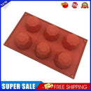 Silicone Baking Molds 6-Cavity Diamond Chocolate Mousse Cake Pastry DIY Mould