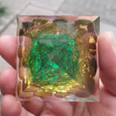 Crystal Energy Generator Orgone Pyramid Spiritual Heal Orgonite Stone (E) Newly