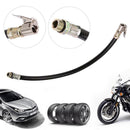 occitop bicycle pump extension hose 300psi schrader valve inflator tube P