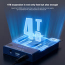 ORICO Dual Bay M.2 NGFF NVMe SSD Docking Station USB 3. 1 Type-C Dock (EU)