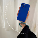 Hanging Ring Phone Silicone Chain Anti-Lost Lanyard Bracelet (Dark Green) Newly