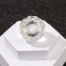 5PCS Glittery Ornament Hanging Art Pendant Faceted Clear Crystal Ball