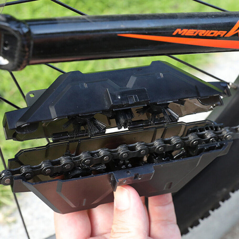 Mountain Road Bicycle Chain Cleaner Portable Cycling Chain Cleaning Accessories
