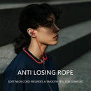 Anti-Lost Earphone Cable for Sennheiser MOMENTUM True Wireless 2 (Black)