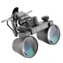 2.5X Optical Glass Loupes Portable Clip-on Magnifier for Myopia Hyperopia